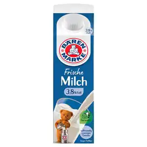 BÄRENMARKE Vollmilch 3,8 % 1 l