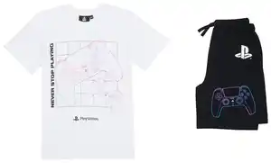 Kinder-Shorty-Pyjama »PlayStation«, 2-teilig