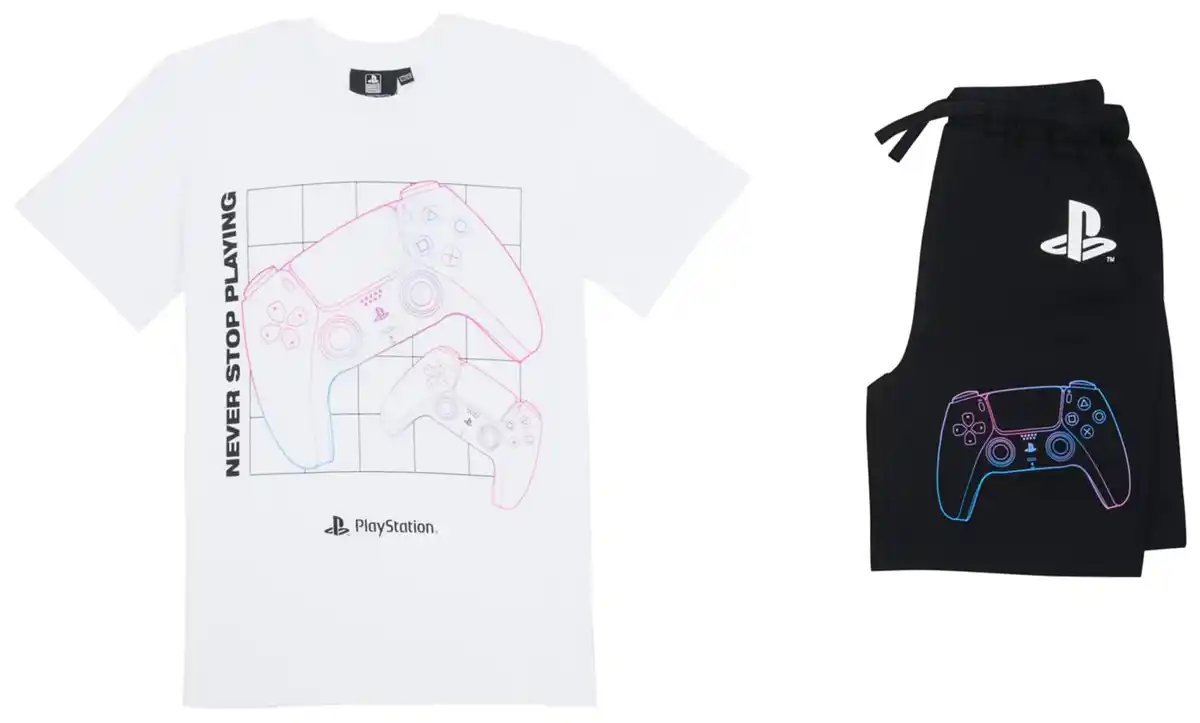 Bild 1 von Kinder-Shorty-Pyjama »PlayStation«, 2-teilig
