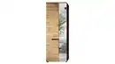 Bild 1 von Garderobenschrank Spiegel Artisan Eiche anthrazit 190 cm - CANU