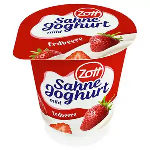 ZOTT Sahnejoghurt 140 g, Erdbeere