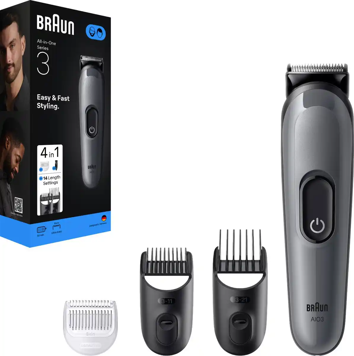 Bild 1 von BRAUN Multigroomer Series 3 »AIO3500«
