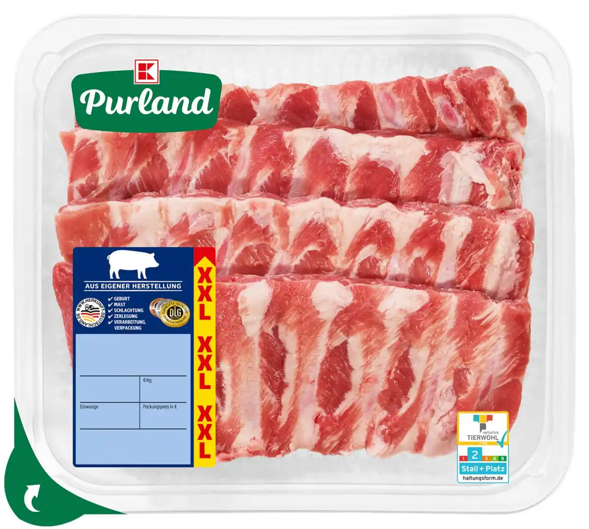 Bild 1 von K-PURLAND Schälrippchen XXL, kg