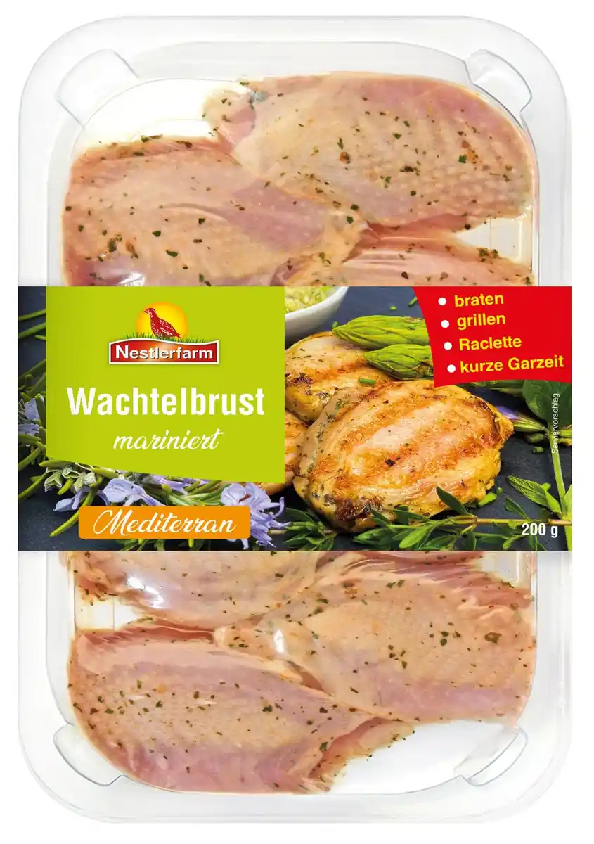 Bild 1 von NESTLERFARM Wachtelbrust, 200-g-Packg.