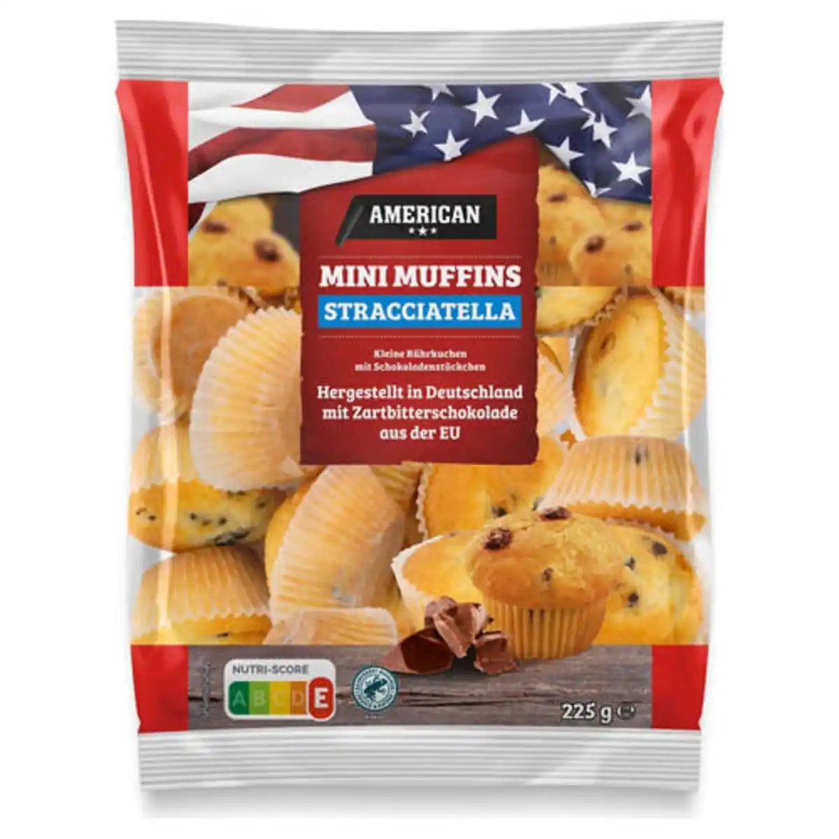 Bild 1 von AMERICAN Mini Muffins 225 g, Stracciatella