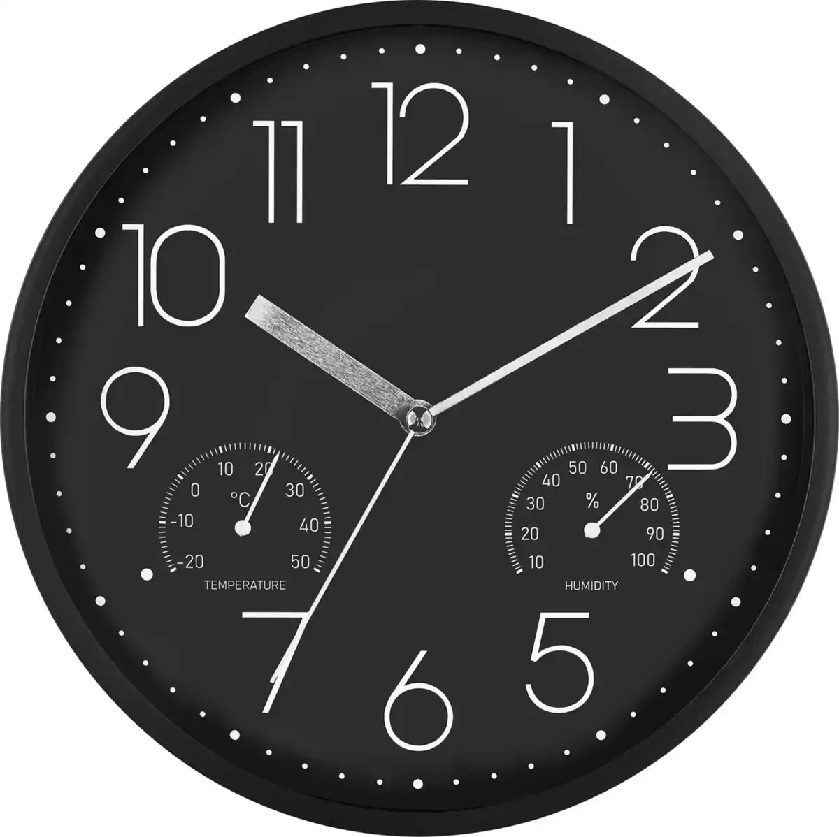 Bild 2 von LIVARNO® Wanduhr mit Thermo-/Hygrometer