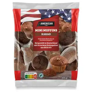 AMERICAN Mini Muffins 225 g, Schoko