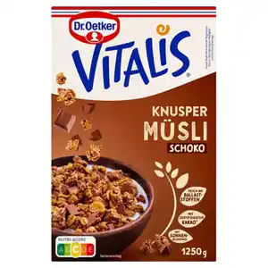DR. OETKER Vitalis 1,5 kg, Knusper Müsli Schoko