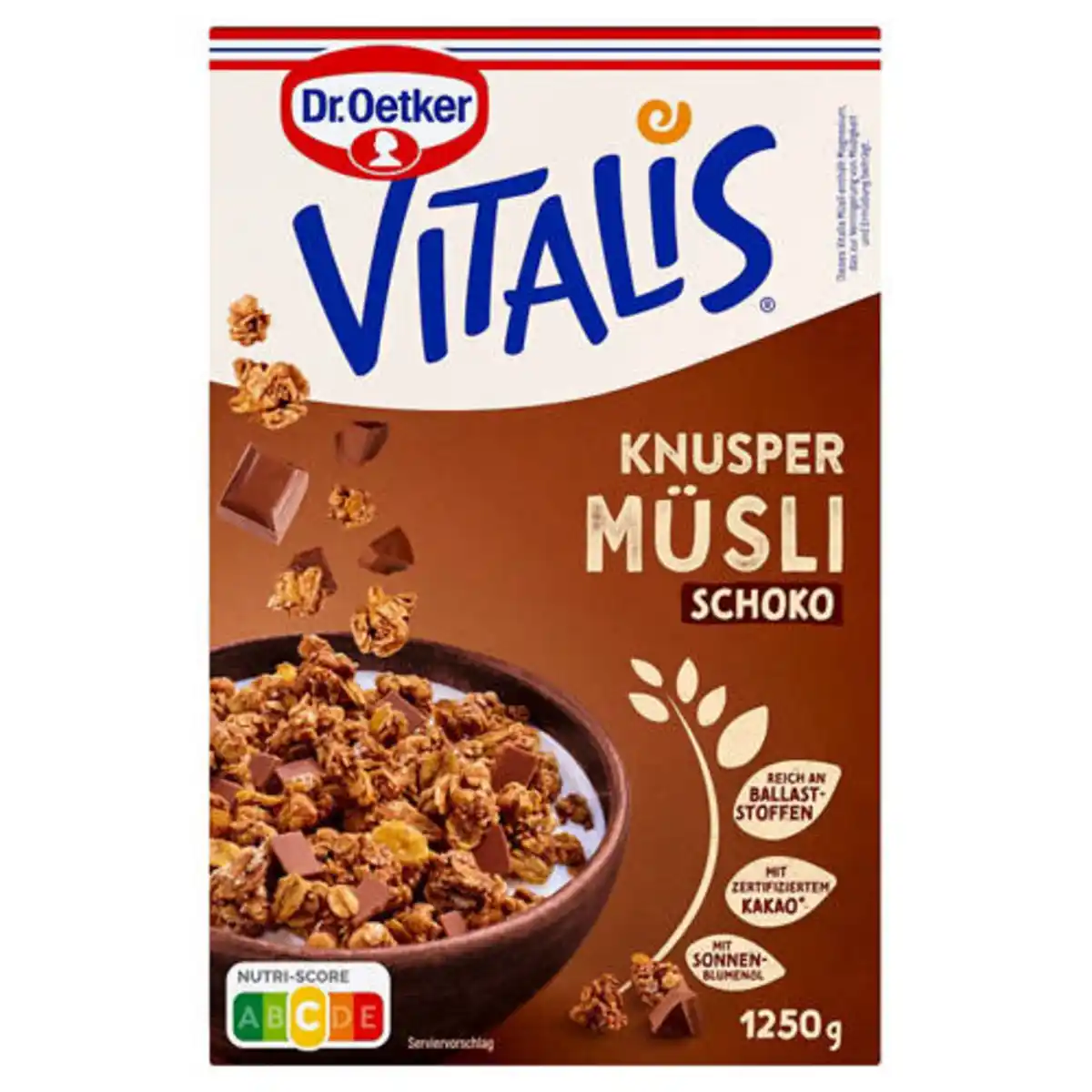 Bild 1 von DR. OETKER Vitalis 1,5 kg, Knusper Müsli Schoko
