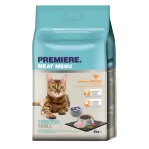 PREMIERE Sensitive Trockenfutter Katze Adult Geflügel 4 kg