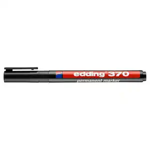 EDDING Marker, Permanent, Schwarz
