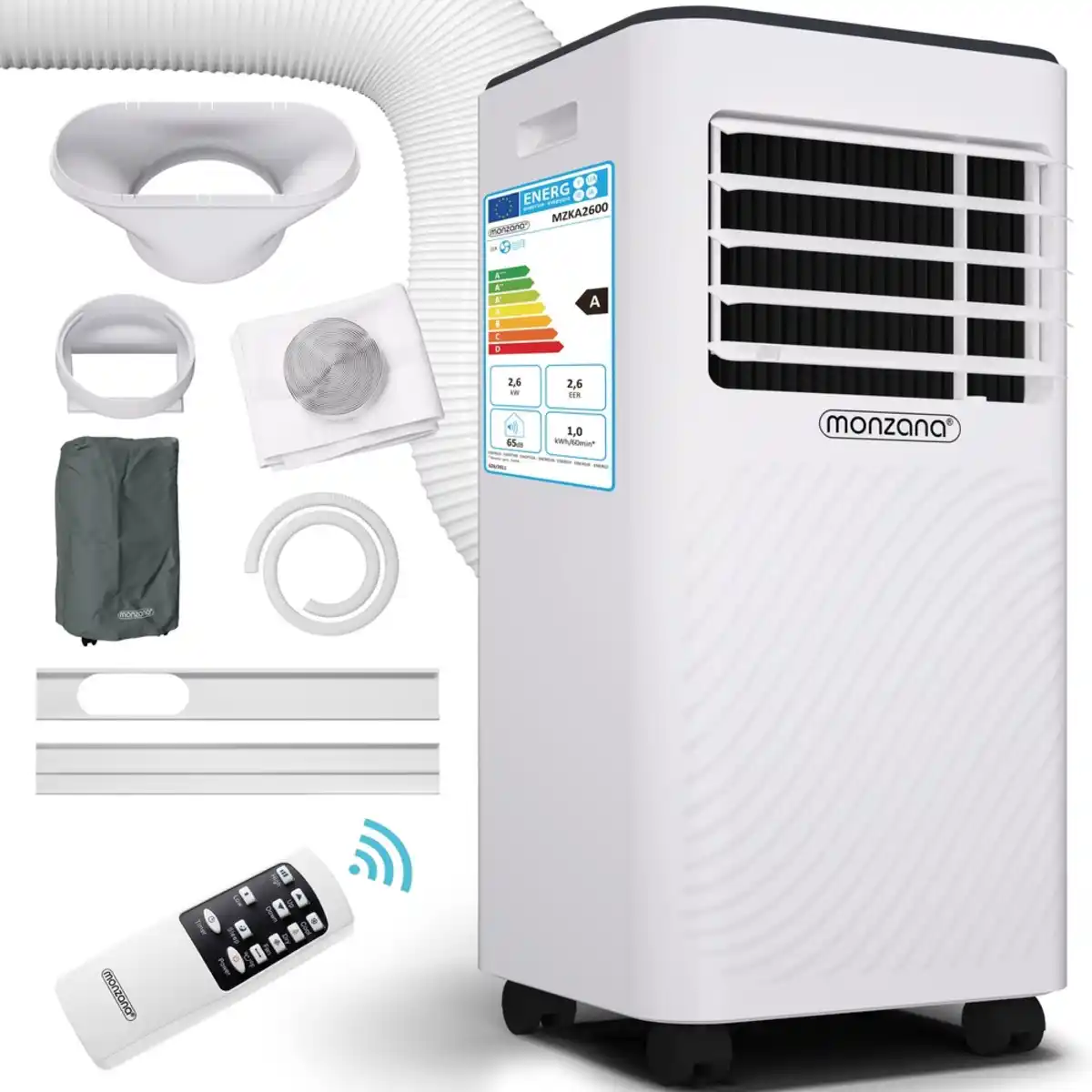 Bild 1 von monzana® Mobile Klimaanlage 9000 BTU SmartLife