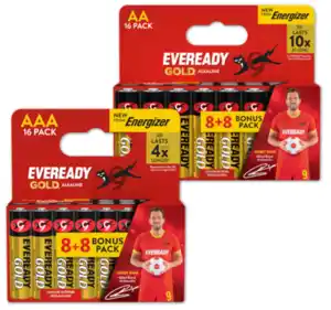 ENERGIZER Batterien EVEREADY GOLD*