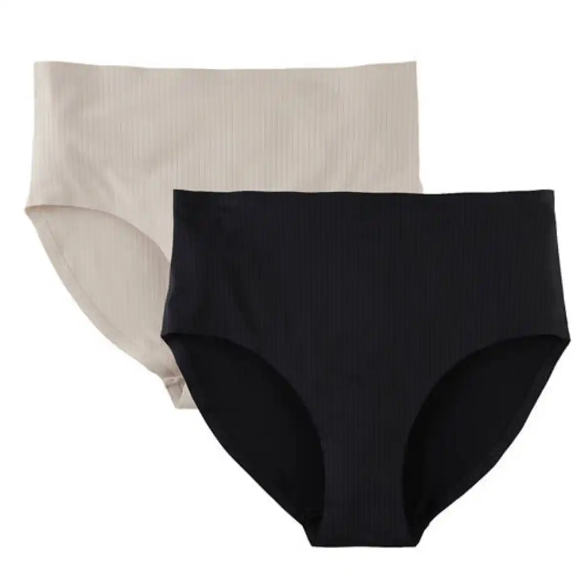 Bild 1 von UP2FASHION WOMEN Damen Unterwäsche, Beige/Schwarz, Hüftslips, S 36/38