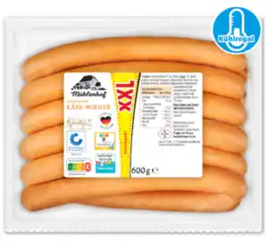 MÜHLENHOF XXL Delikatess Käse-Wiener*