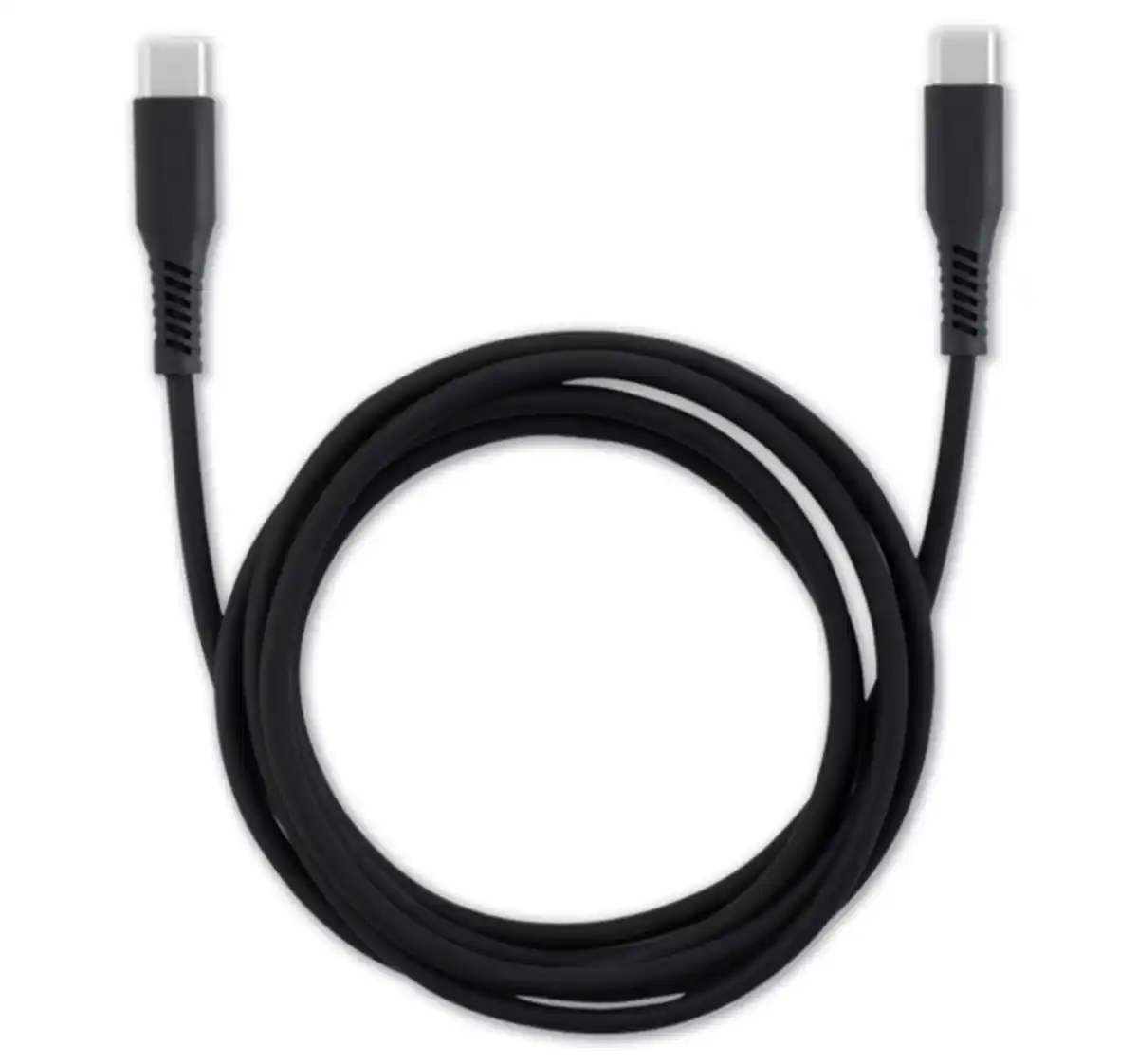 Bild 1 von LINK2HOME USB-C-zu-USB-C-Kabel, weiß/schwarz*