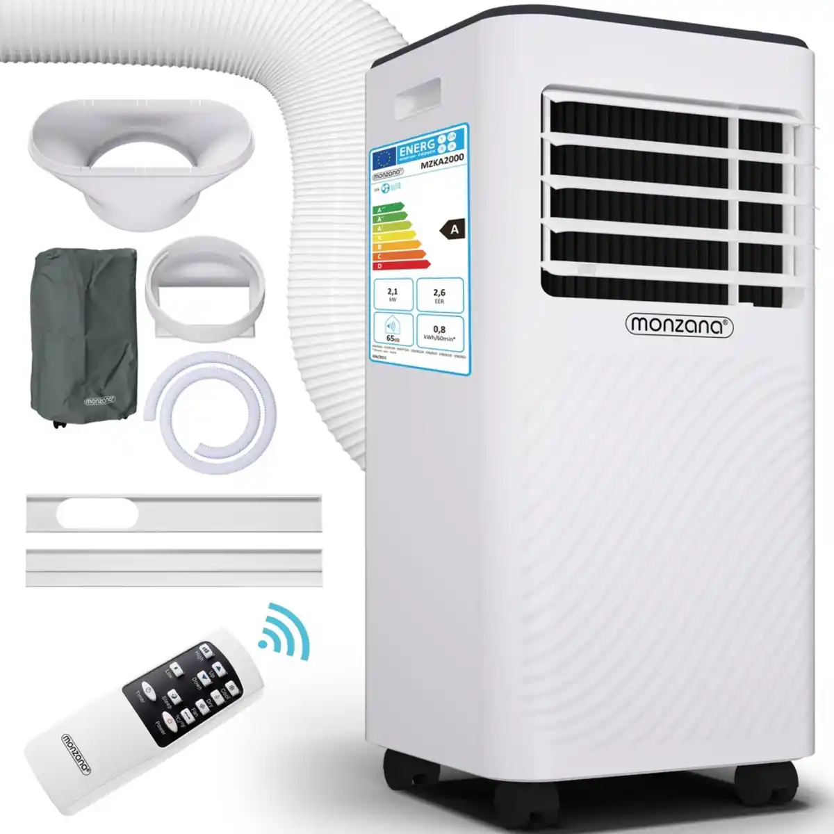 Bild 1 von monzana® Mobile Klimaanlage 7000 BTU SmartLife