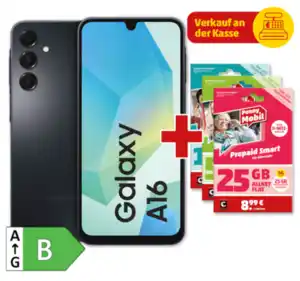 SAMSUNG Galaxy A16 LTE 128 GB – Schwarz*