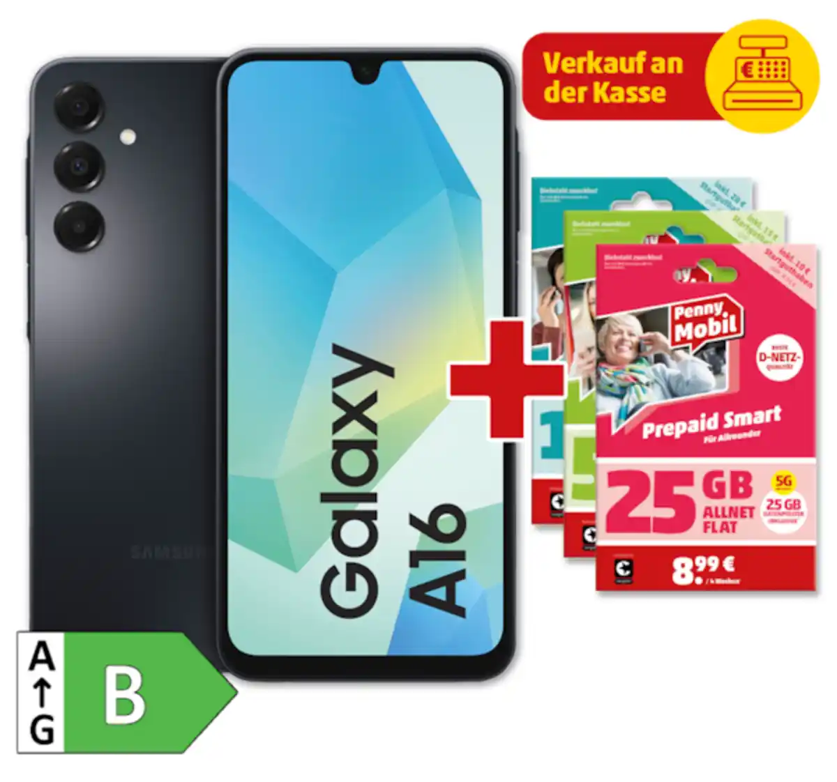 Bild 1 von SAMSUNG Galaxy A16 LTE 128 GB – Schwarz*