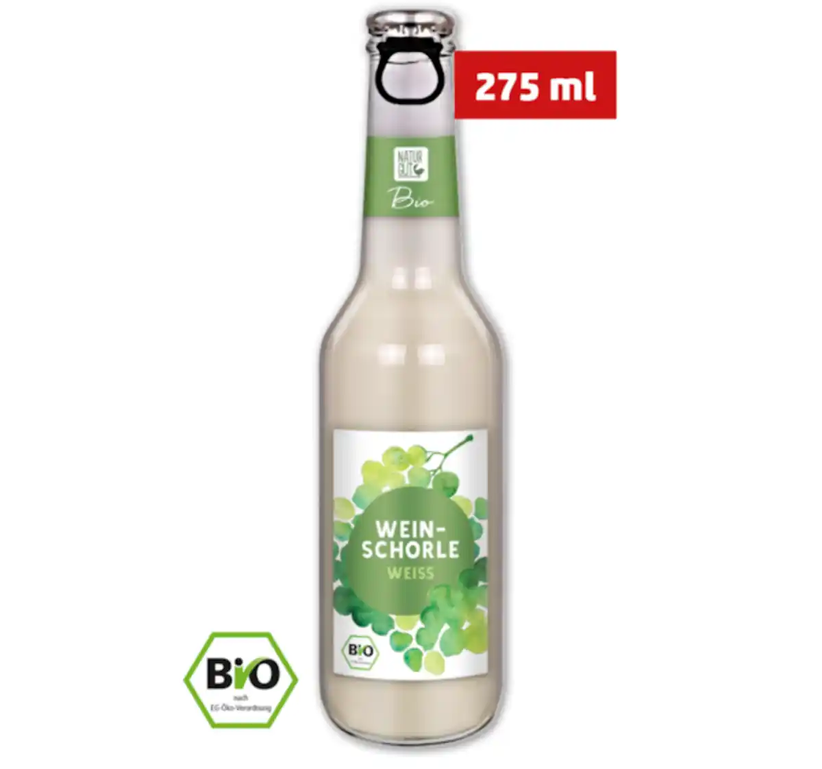 Bild 1 von NATURGUT Bio Weinschorle weiß oder rosé