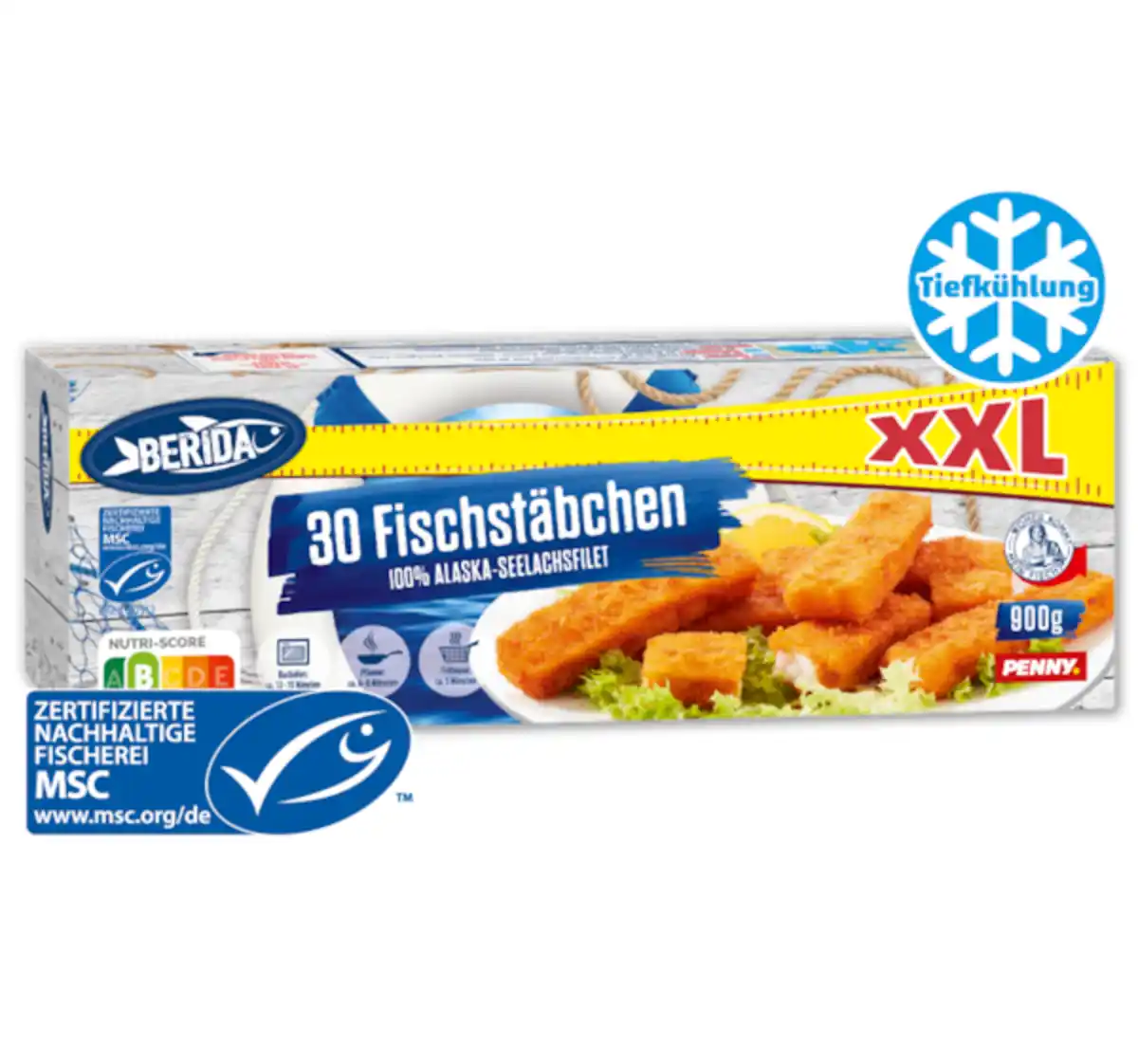 Bild 1 von BERIDA XXL Fischstäbchen*