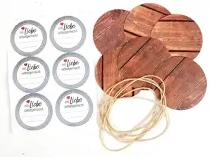 Deko-Set für Einmachgläser