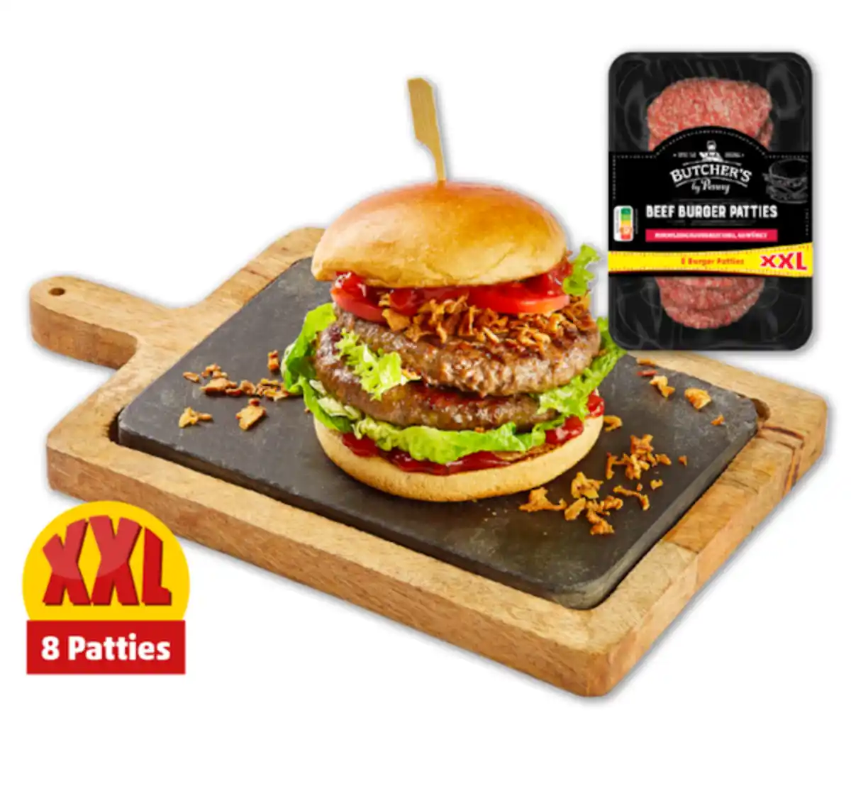 Bild 1 von BUTCHER’S Frische Beef Burger Patties*