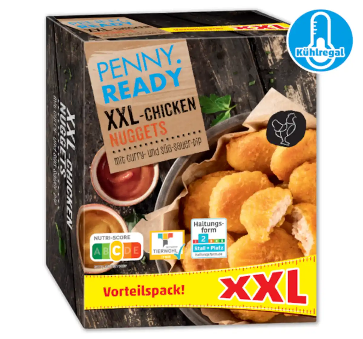 Bild 1 von PENNY READY XXL Chicken Nuggets*