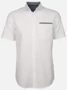 Herren Casualhemd mit Brusttasche Weiß