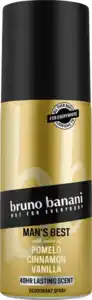 bruno banani Man’s Best Deodorant Spray, 150 ml