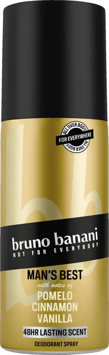 Bild 1 von bruno banani Man’s Best Deodorant Spray, 150 ml