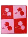 Bild 1 von Strandtuch "Kirschen" - 86 x 160 cm Pink