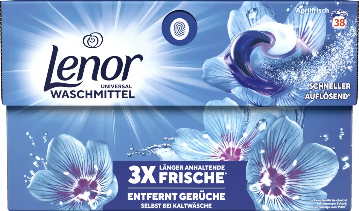 Bild 1 von Lenor Vollwaschmittel All-in-1 Pods Aprilfrisch 38 WL