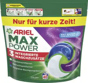 Ariel Colorwaschmittel Pods MaxPower 40WL, 40 WL