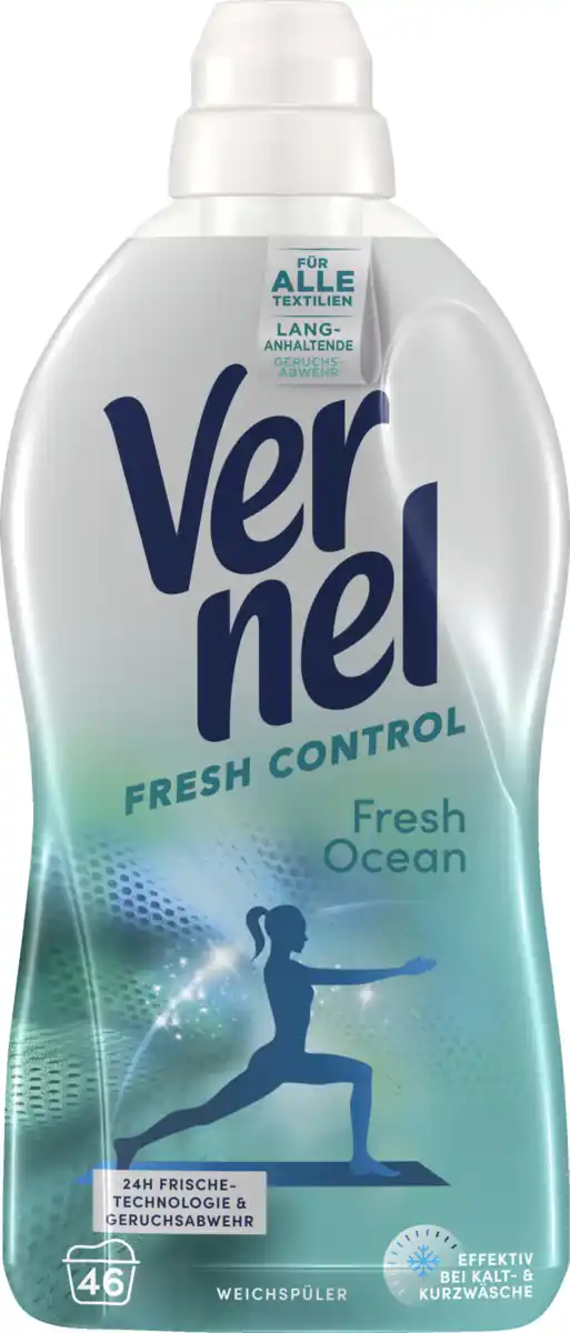 Bild 1 von Vernel Weichspüler Fresh Control Fresh Ocean 46 WL