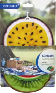 IDEENWELT Kühlpads 3er-Set Exotik