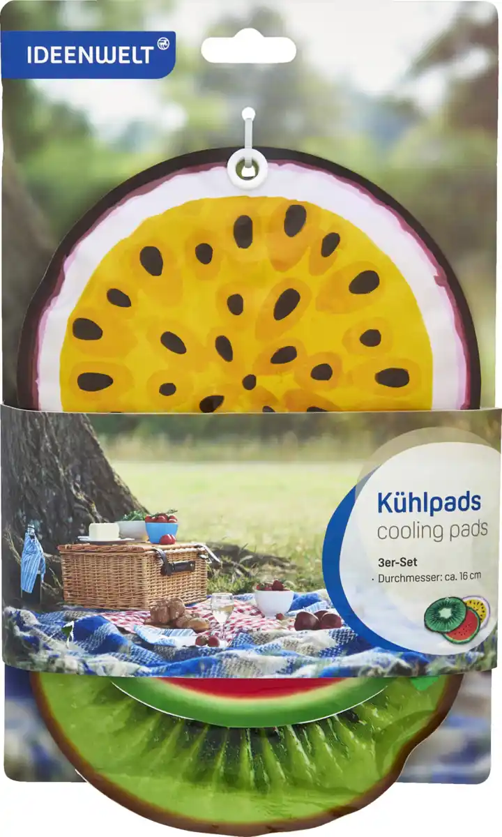 Bild 1 von IDEENWELT Kühlpads 3er-Set Exotik