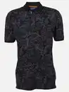 Bild 1 von Herren Poloshirt mit Print Blau