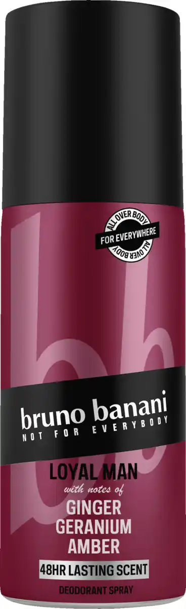Bild 1 von bruno banani Loyal Man Deodorant Spray, 150 ml