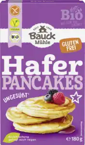 Bauck Mühle Bio Hafer Pancakes, 180 g