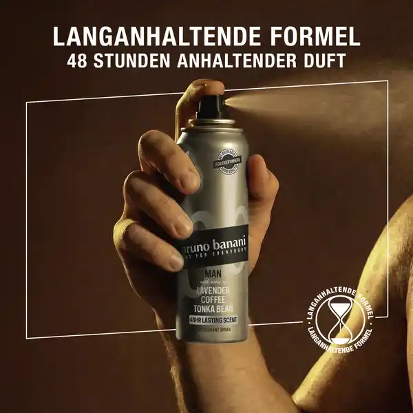 Bild 3 von bruno banani Man Deodorant Spray, 150 ml