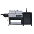Bild 1 von El Fuego Kombigrill schwarz 236 x 138 x 68 cm