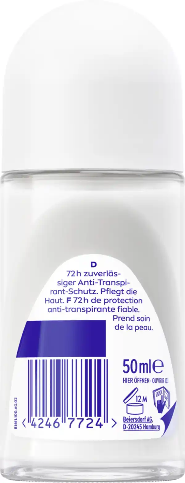 Bild 2 von NIVEA Dry Comfort Anti-Transpirant Roll-On, 50 ml
