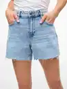 Bild 2 von Vero Moda VMTESS MR SHORT DNM S Shorts Blau