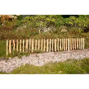 Kiehn-Holz Beeteinfassung Haselnussholz 200 x 28/45 cm
