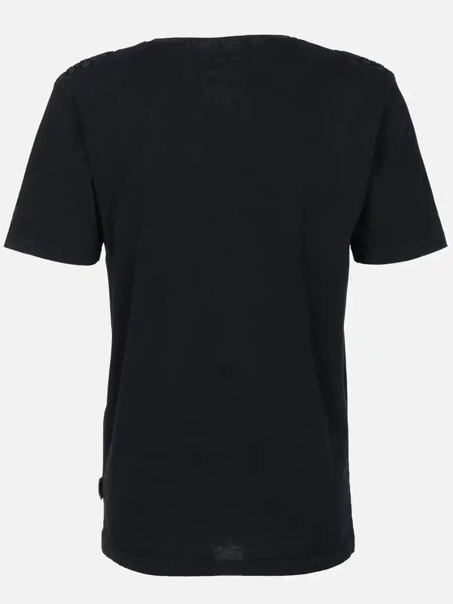 Bild 2 von Herren Henleyshirt Schwarz