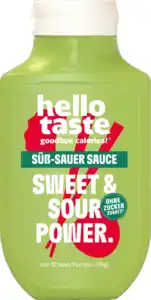 hello taste Light Süß-Sauer Sauce, 300 ml