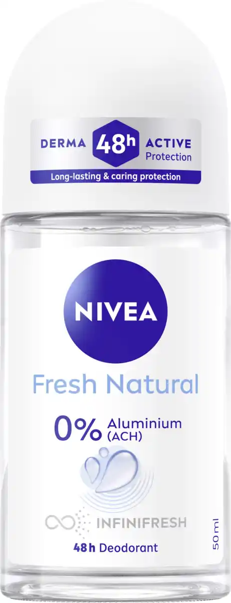 Bild 1 von NIVEA Fresh Natural Deo Roll-On, 50 ml