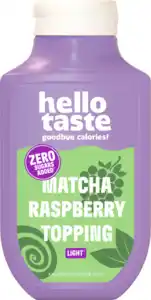 hello taste Matcha Raspberry Sauce, 250 ml