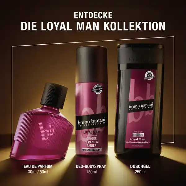 Bild 2 von bruno banani Loyal Man Deodorant Spray, 150 ml